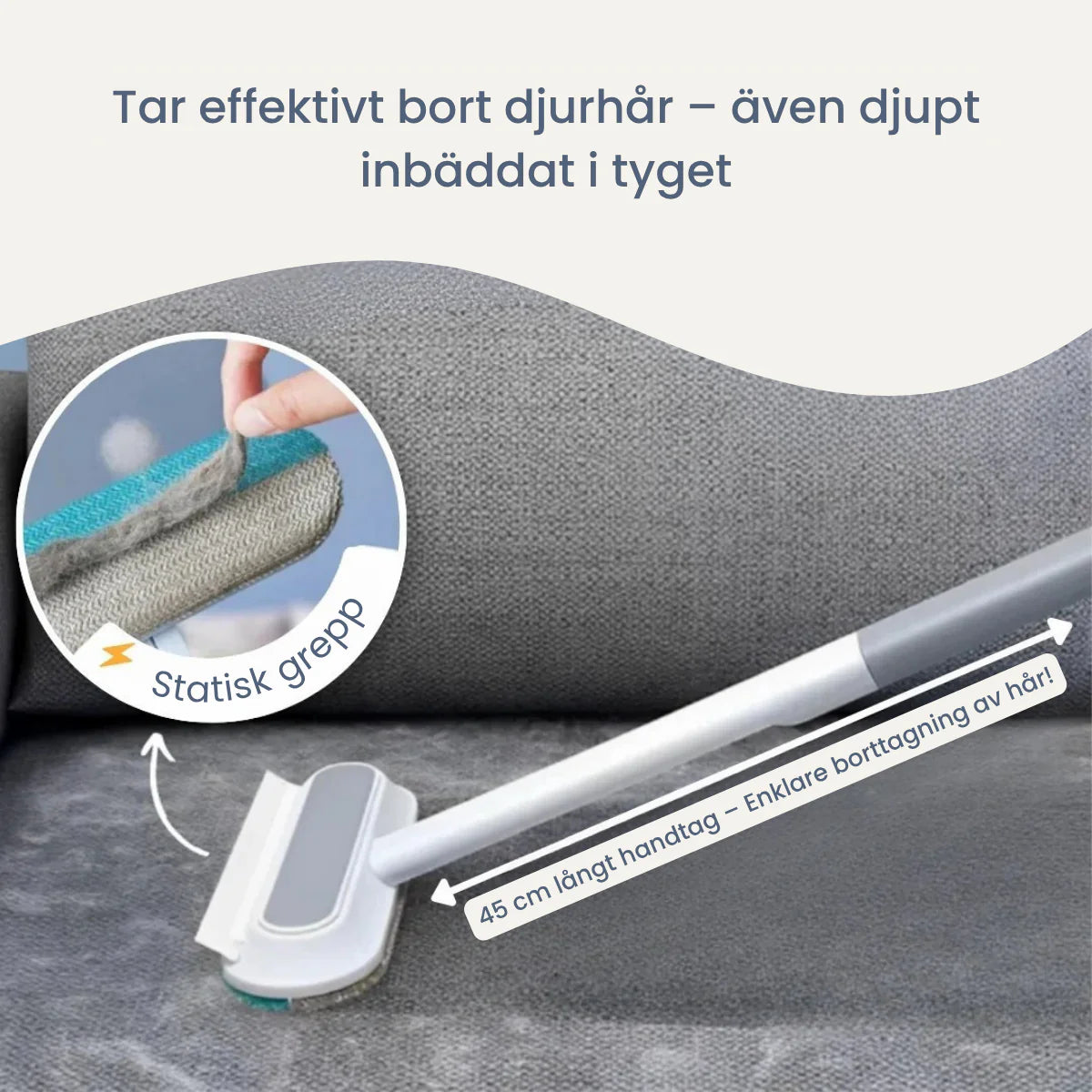 3 i 1 PälsFri Borste