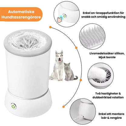PälsFri Automatiska Tass Tvätt för Hund & Katt