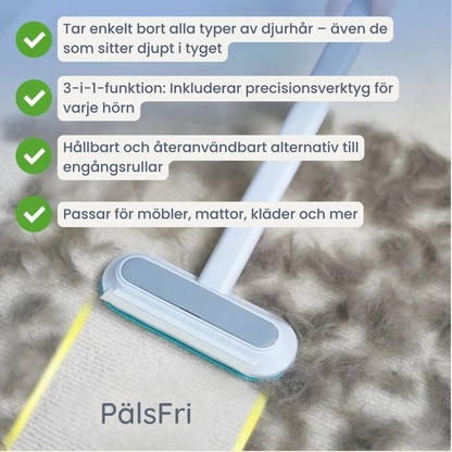 3 i 1 PälsFri Borste